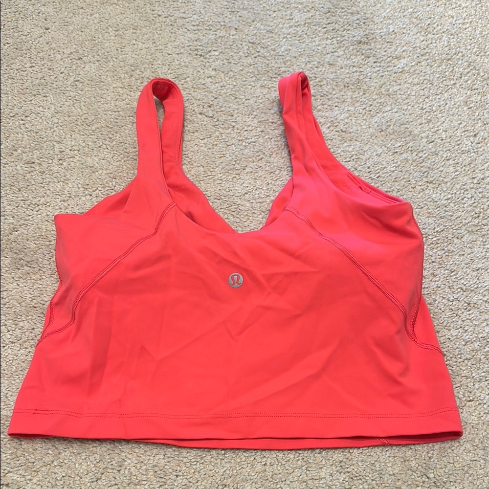 lululemon athletica Women's Pink Sports Tank